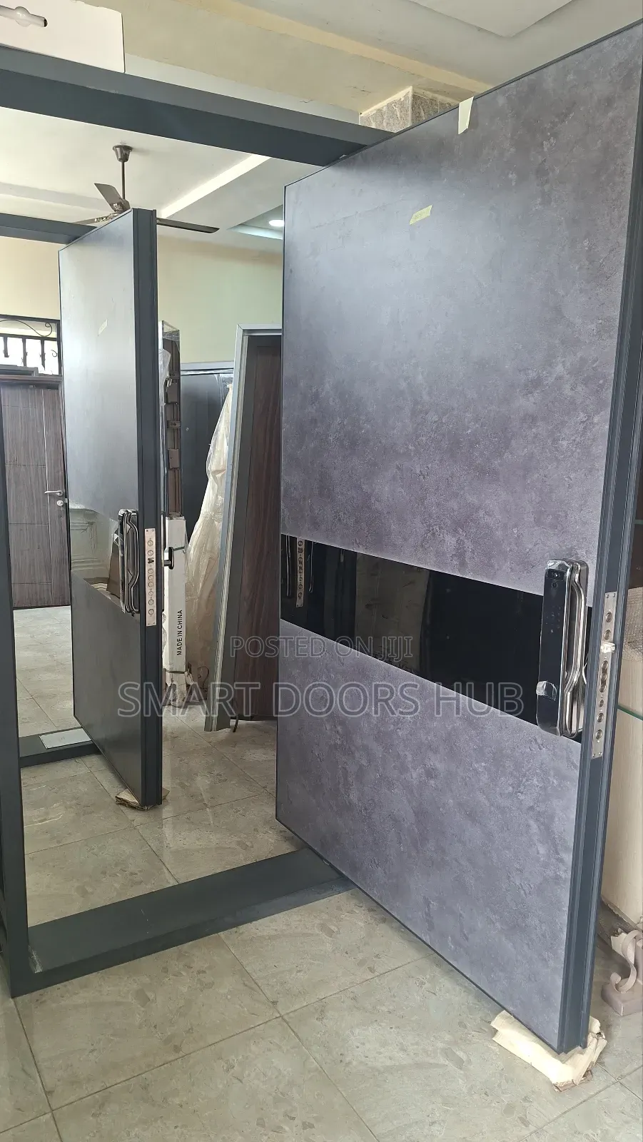 Original Pivot Security Doors