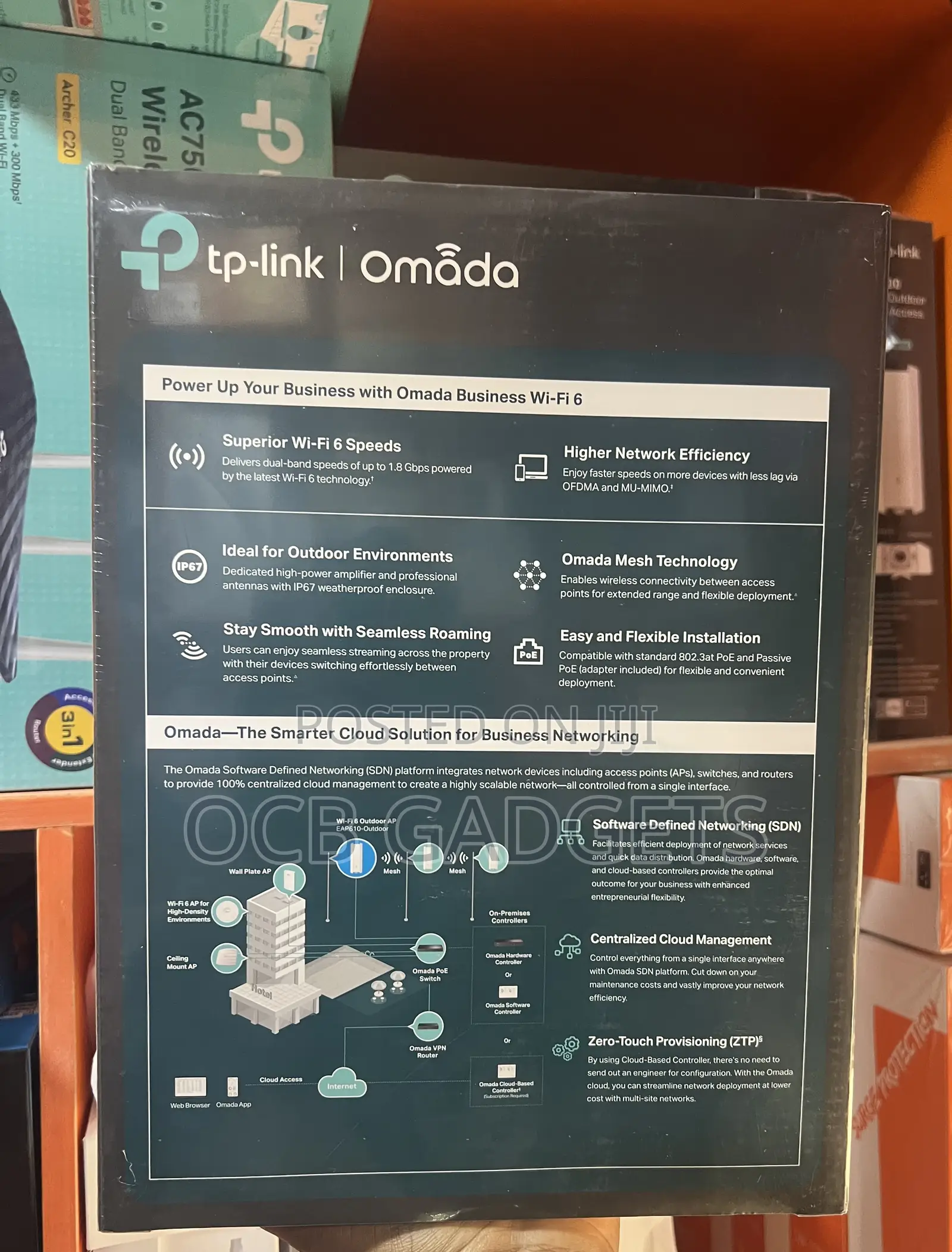 Tplink Omada Ax1800 Eap610 Outdoor Access Point