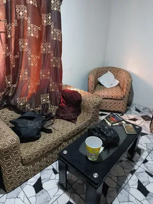 2 Seater Chair and 1 Single and Center Table