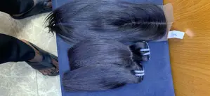 SDD 10 Inches Bone Straight Paired With 2by6 Closure
