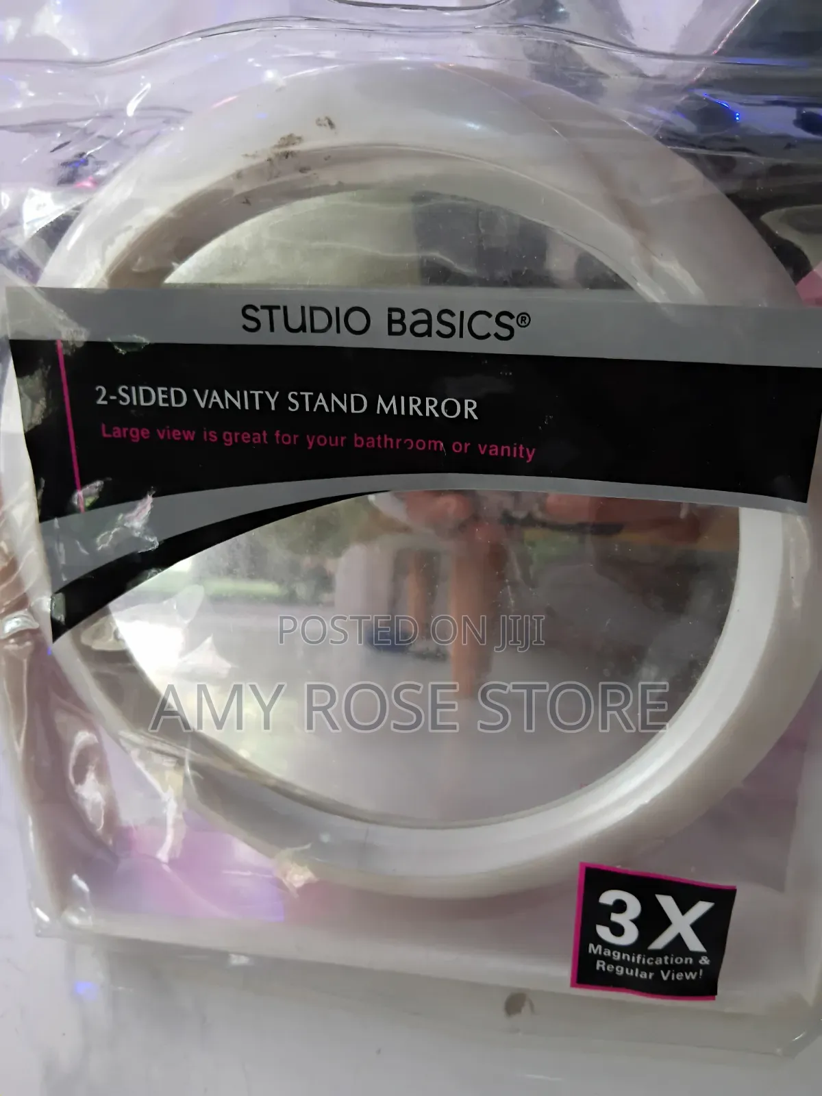 2- Sided Vanity Stand Mirror