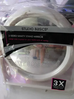 2- Sided Vanity Stand Mirror