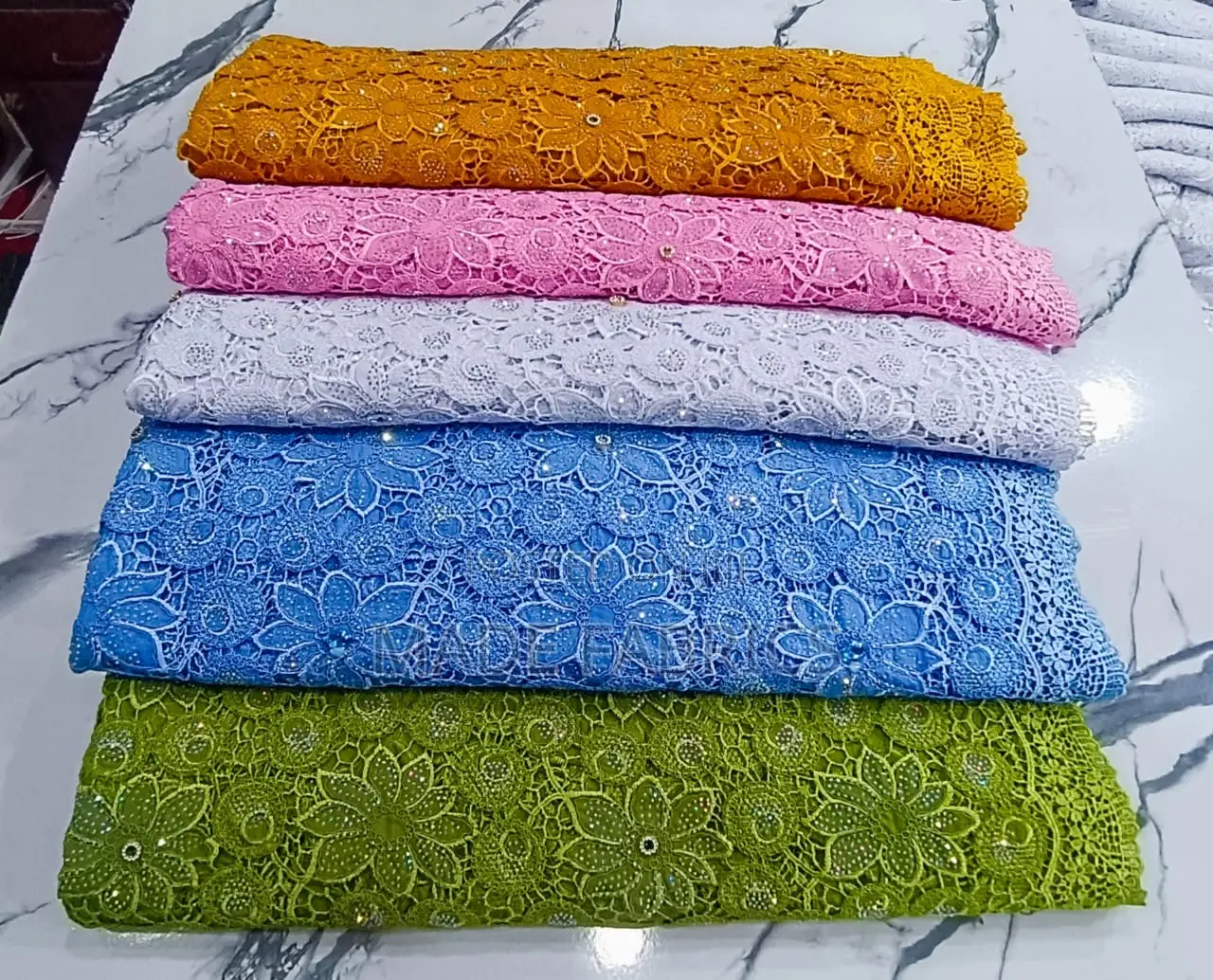 Beaded Cord Lace