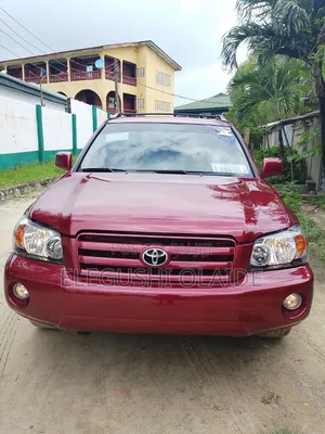 Toyota Highlander 2006 Burgundy
