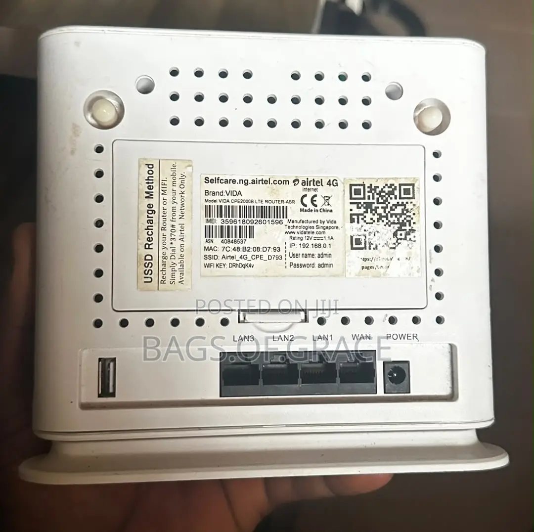 4g Airtel Smartbox Wifi