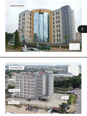 Hotel/Plaza With Basement for Sale at Wuse Zones Abuja, Nigeria.