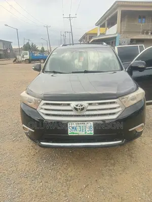 Toyota Highlander 4x4 2008 Black
