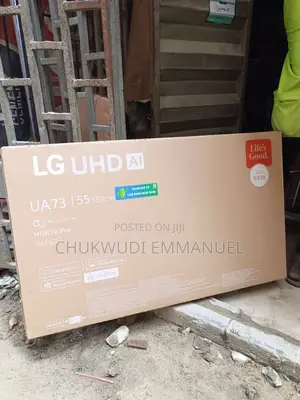 Lg 55” Uhd Smart Tv Ua73 – Elegant Design Performance