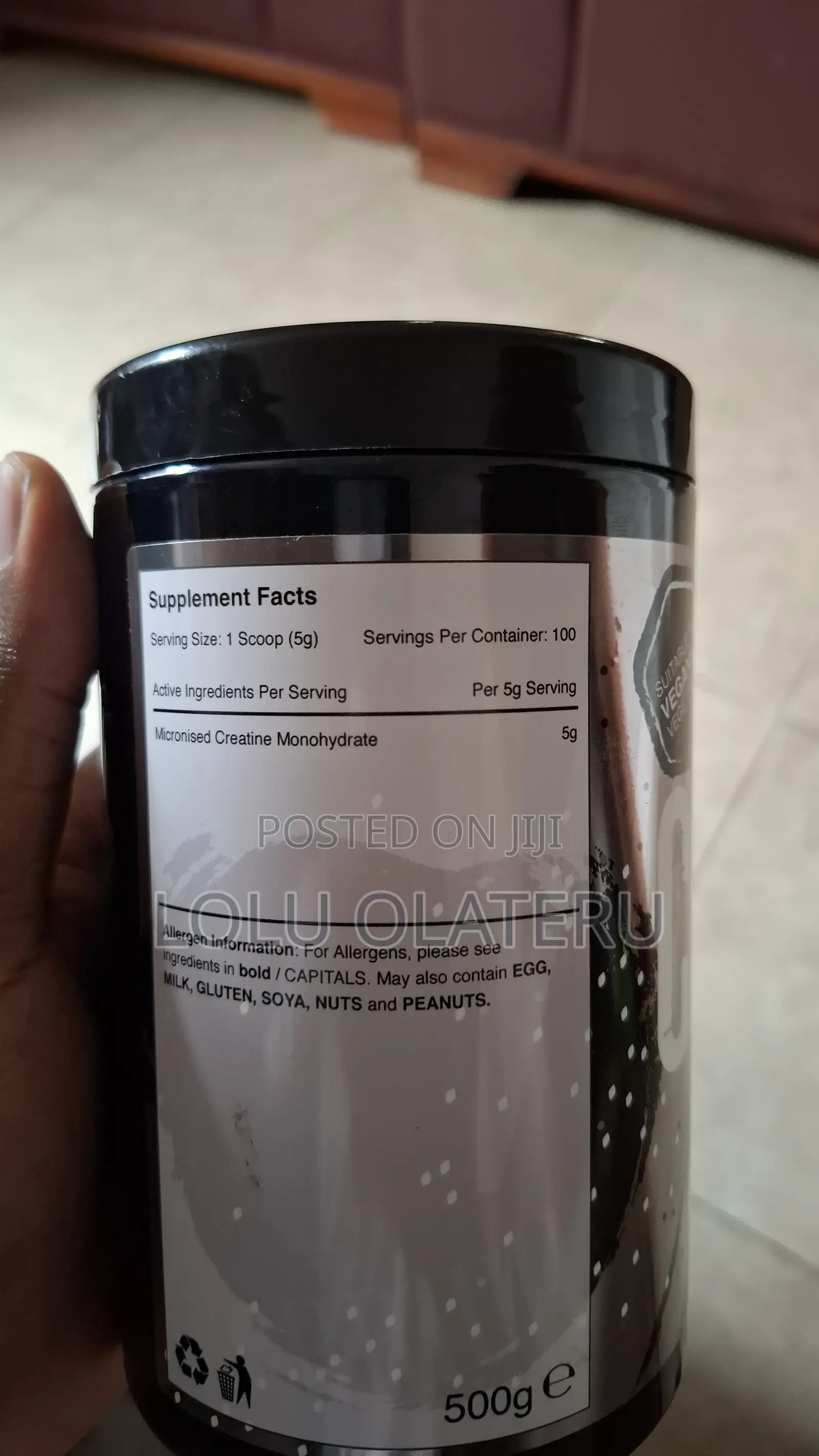 Creatine Monohydrate Powder