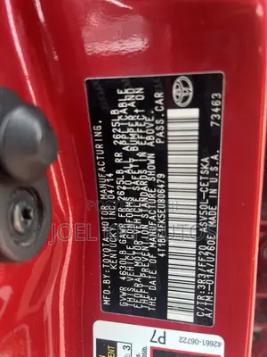 Toyota Camry 2014 Red