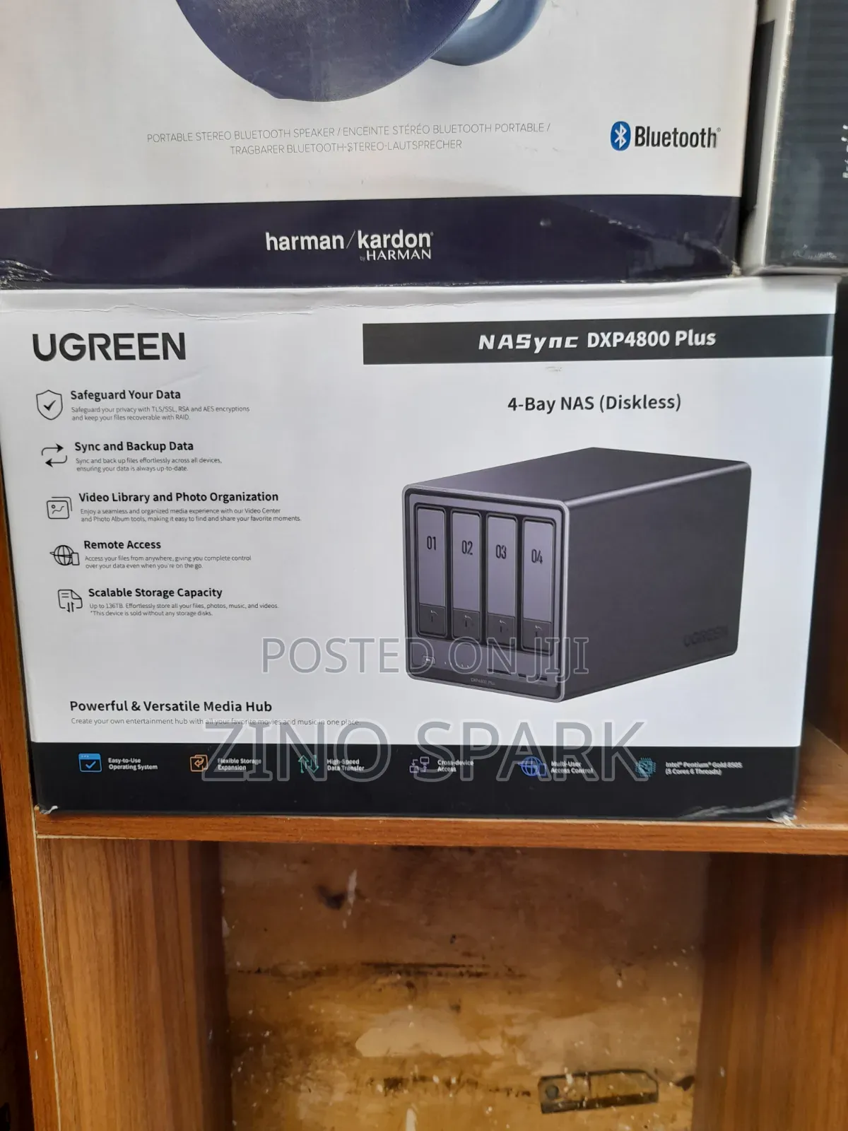 Ugreen Nasync Dxp4800 Plus 4-Bay Nas(Diskless)