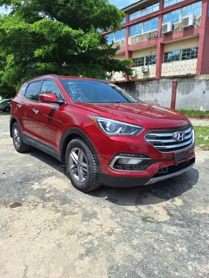 Hyundai Santa Fe SE AWD 2017 Red