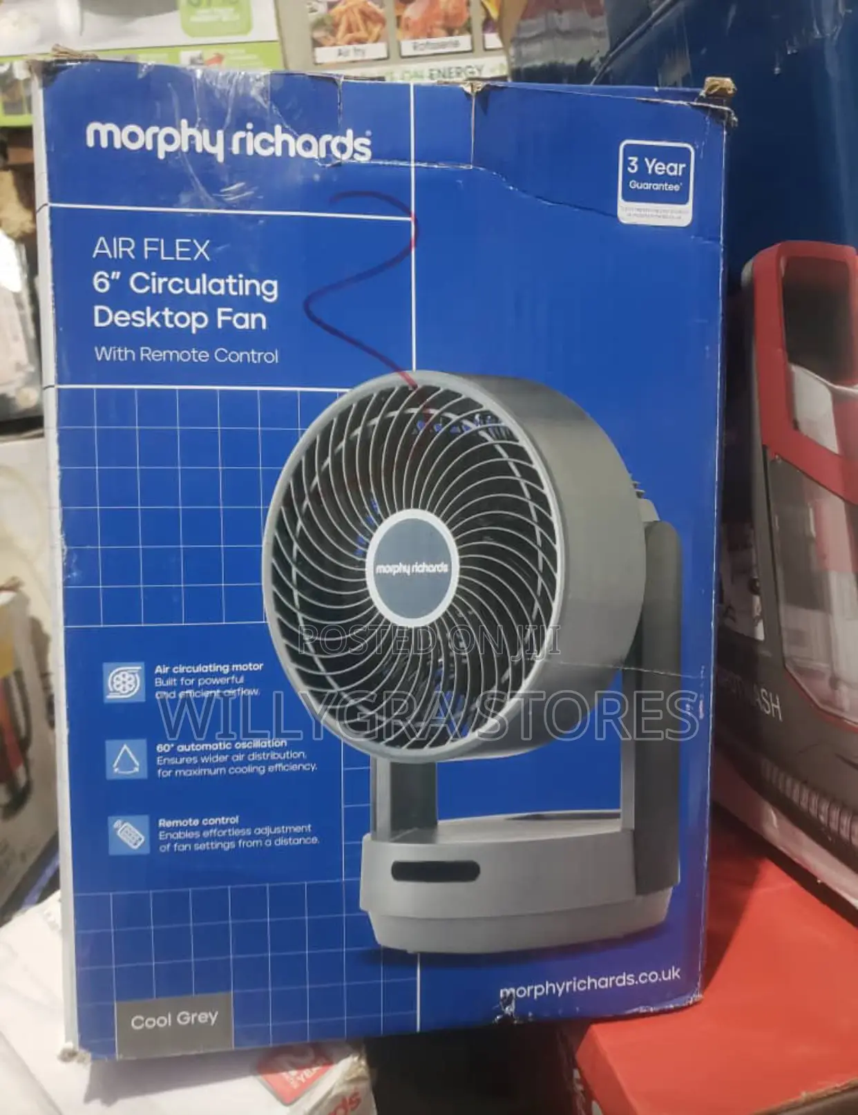 Morphy Richards Airflex Circulating Desktop Fan
