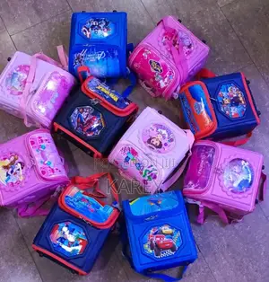 Lunch Box Bag for Children/Students With Different Cartoon Characters