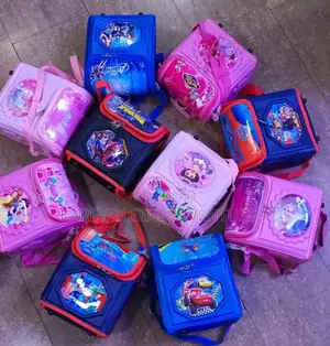 Lunch Box Bag for Children/Students With Different Cartoon Characters