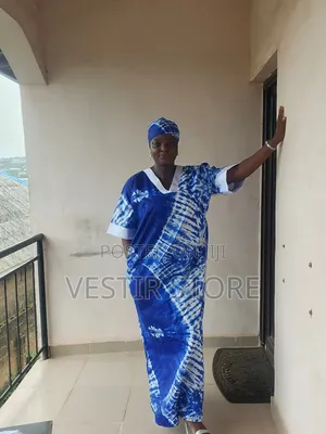 Stylish African Print Bubu Dress in Iyana Ipaja, Lagos State