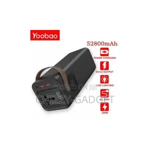 Laptop Portable Power Station Powerbank - 52800mah