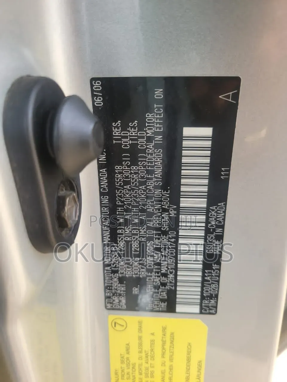 Lexus RX 2007 Silver