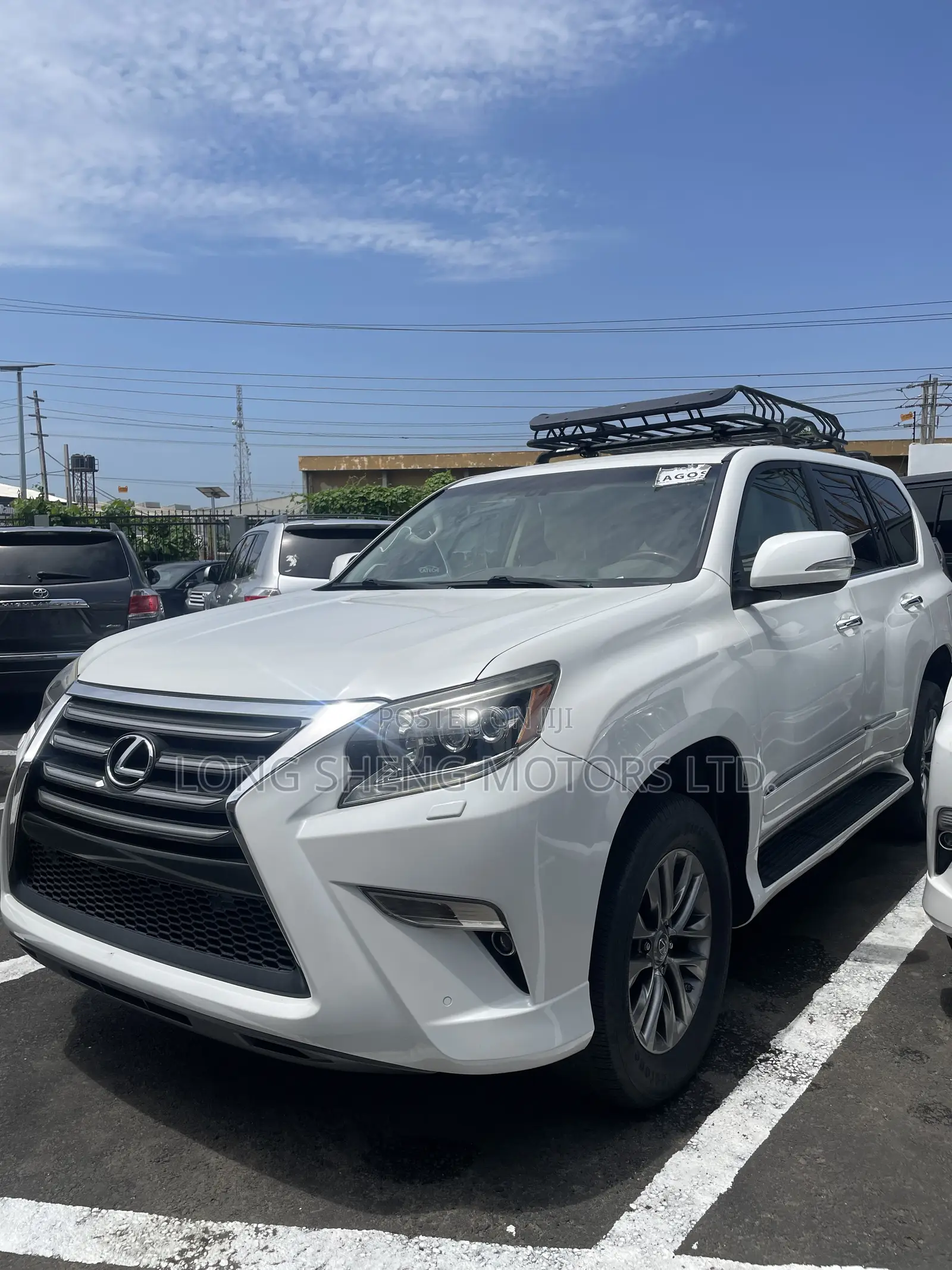 Lexus GX 2015 White