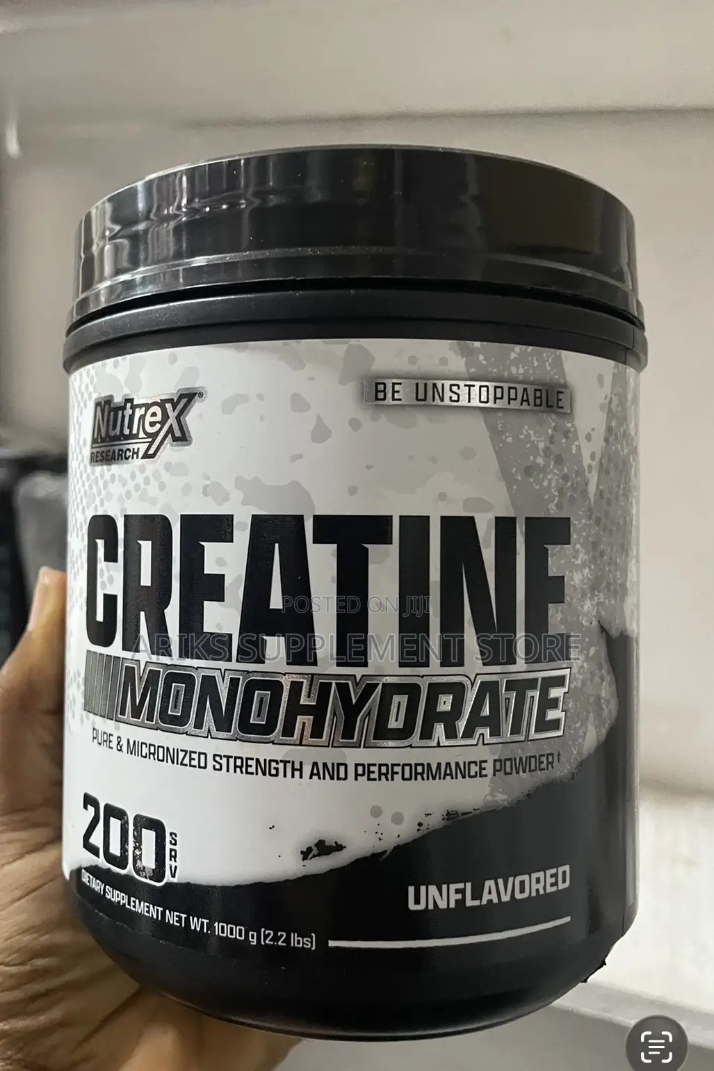 Nutrex Creatine Monohydrate Unflavored 1000g