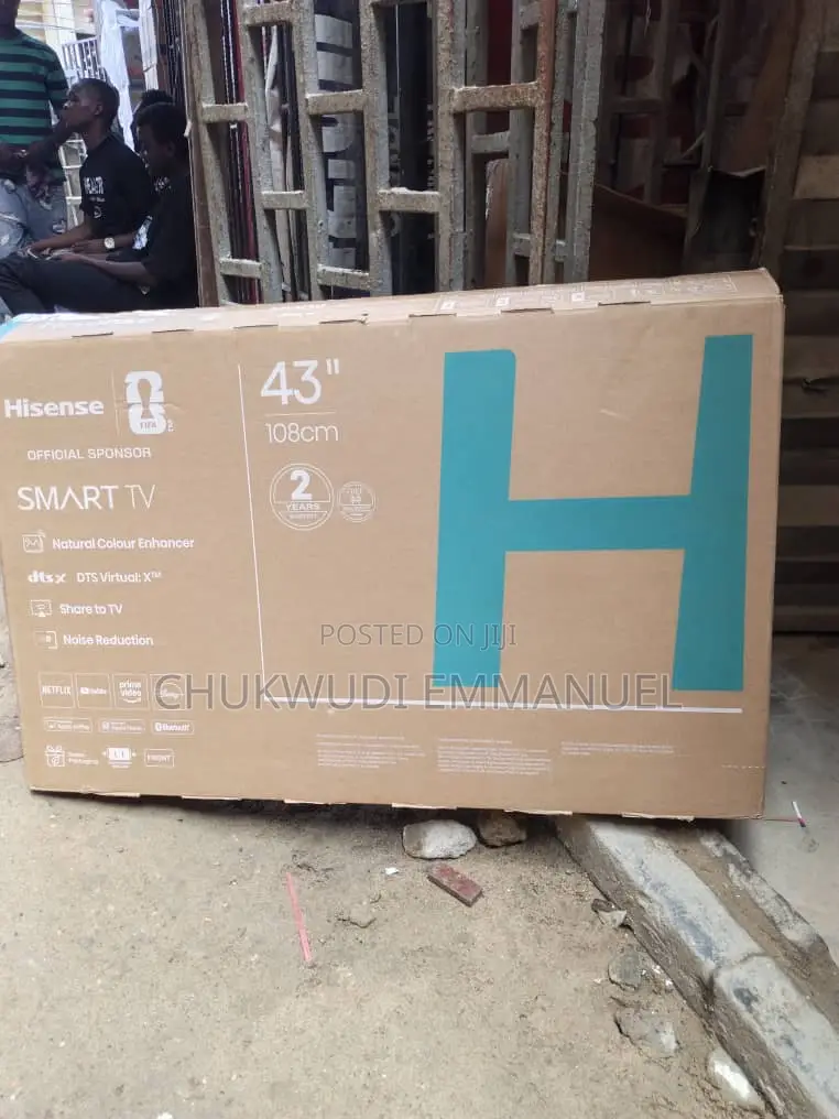Hisense 43” Smart Led Tv – Crystal Clear Picture Quality