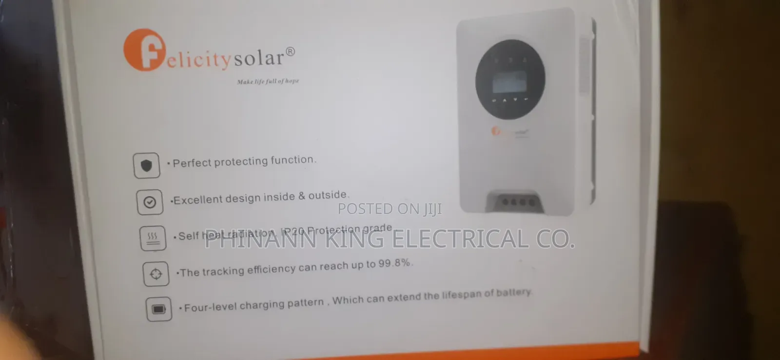 Felicity Solar Charge Controller 80a MPPT