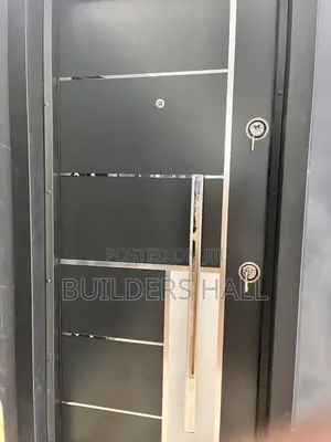 Steel Framed Turkish Door – Black | Direct Supplier – Builders Hall