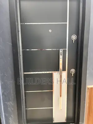 Steel Framed Turkish Door – Black | Direct Supplier – Builders Hall