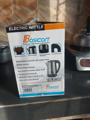 Boscon Cordless Electric Kettle 2.0 Liters