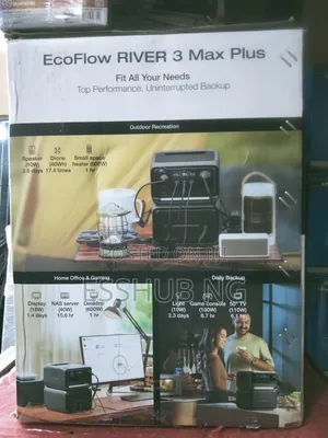 Ecoflow River 3 Max Plus 600w Solar Generator