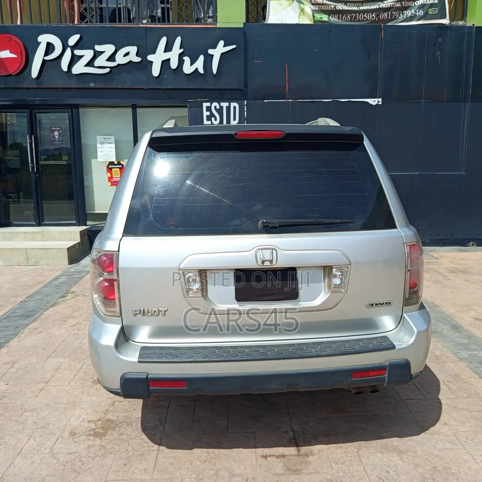 Honda Pilot 2007 Silver