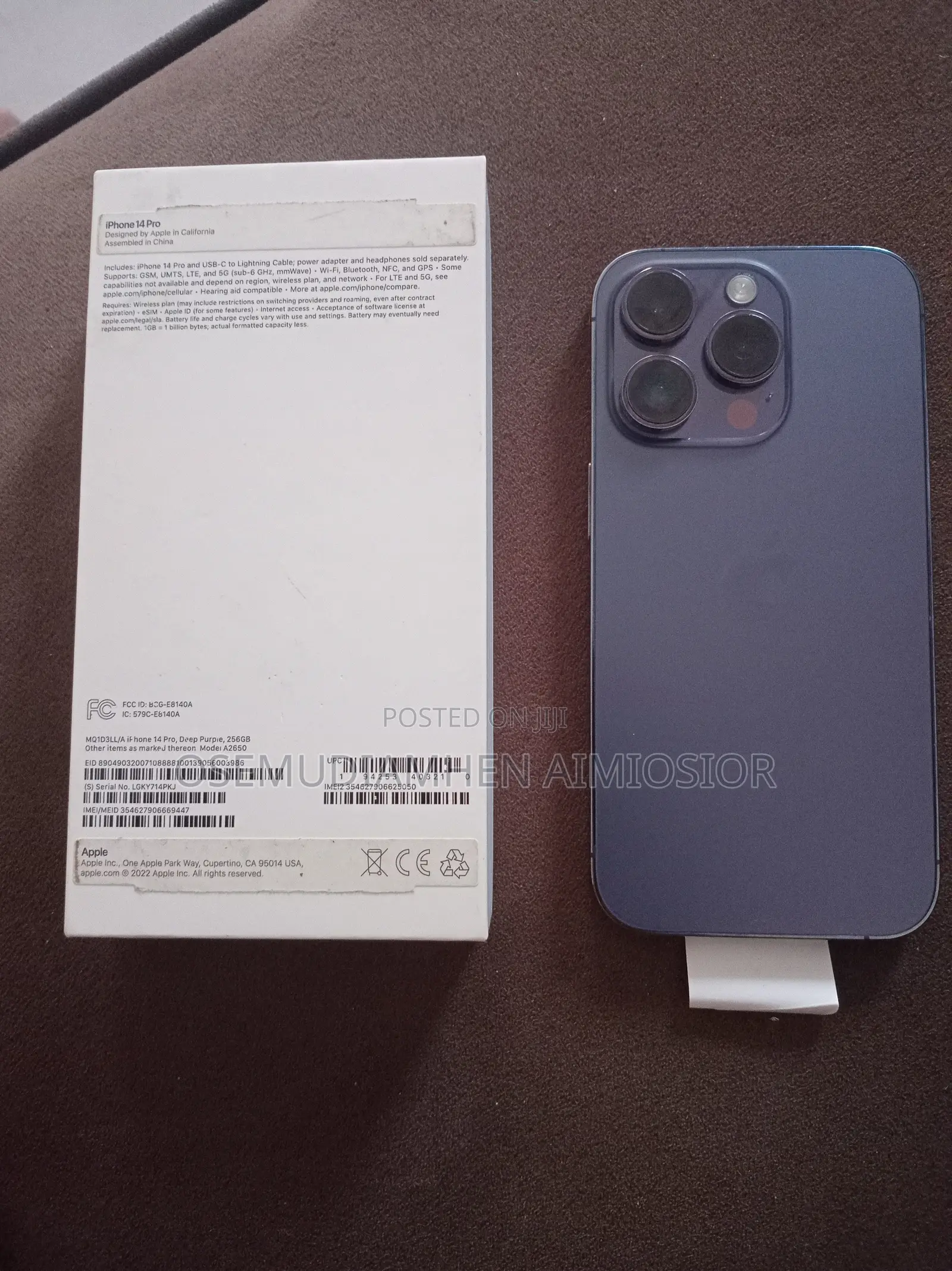 Apple iPhone 14 Pro 256 GB Purple