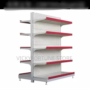 Heavy Duty Double Sided Supermarket Shelve. 7ft Height , 3ft Wide