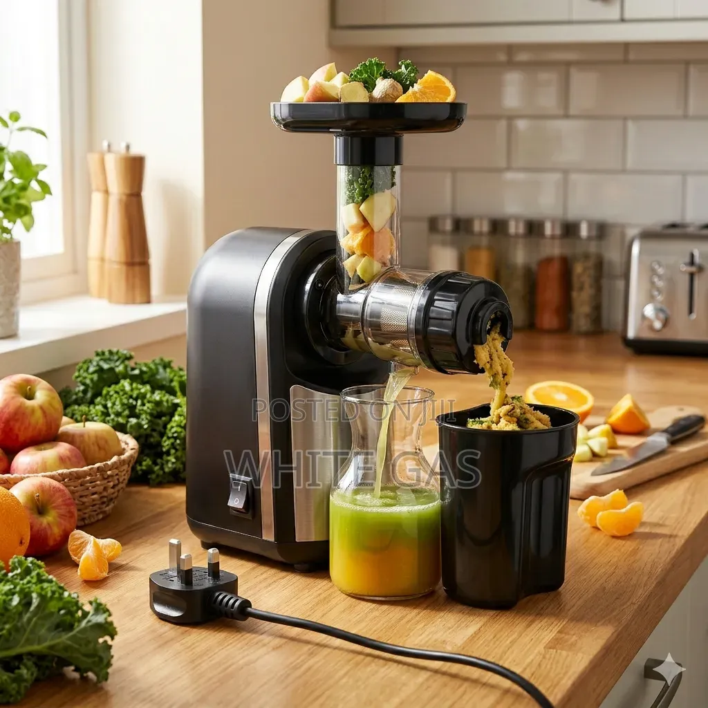 Electric Cold Press Slow Juicer Masticating Juice Extractor