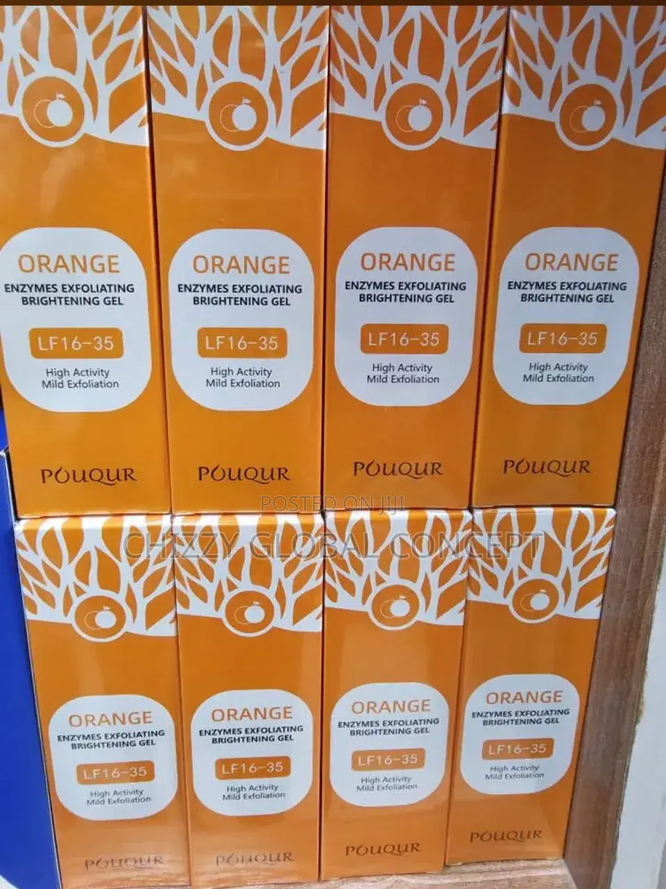 Exfoliating Orange Gel