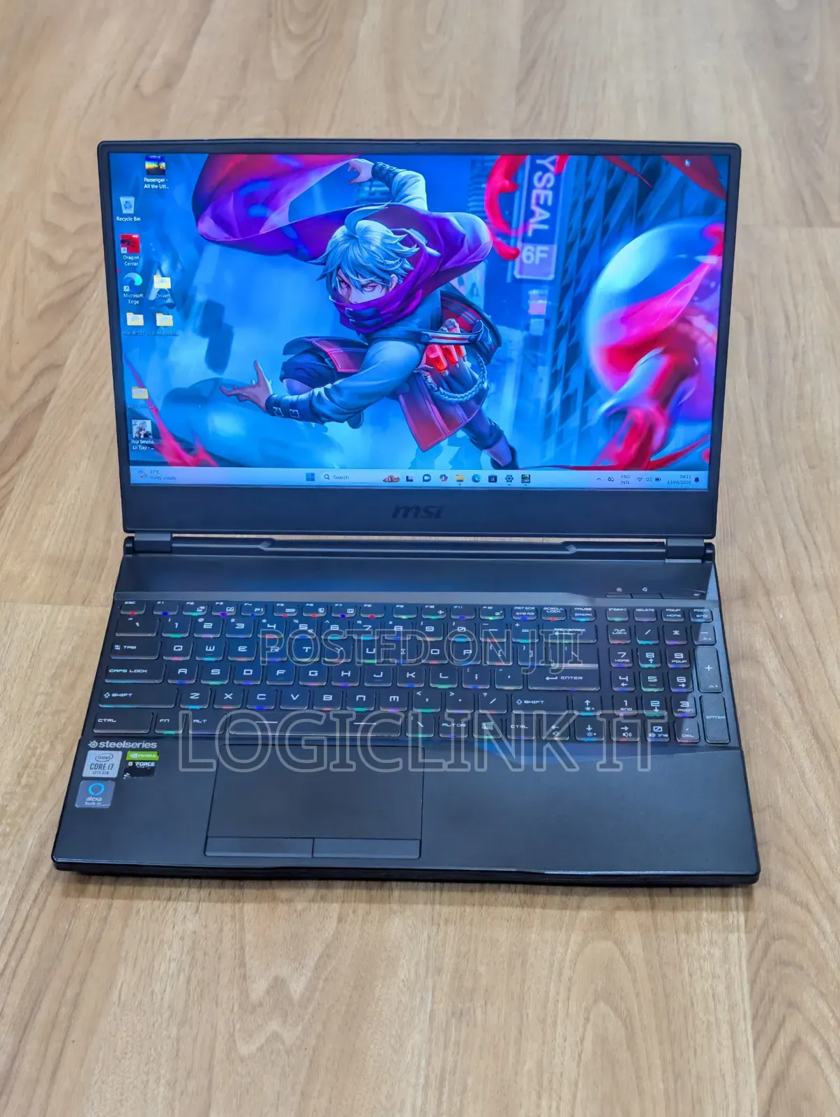 Laptop MSI Pulse GL66 16GB Intel Core i7 SSD 1T