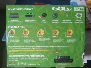 Gotv Decoder Full Package With Antenna And Remote