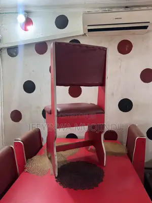 Solid HDF Wooden High Chair / Bar Chair – Strong Durable