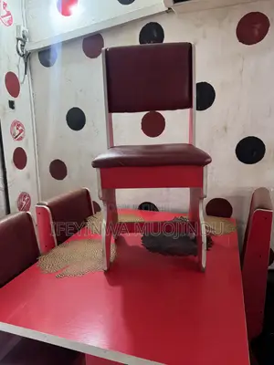 Solid HDF Wooden High Chair / Bar Chair – Strong Durable