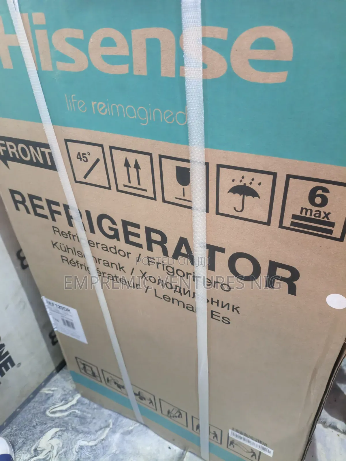 Ref 120dr Refrigerator Double Door Hisense