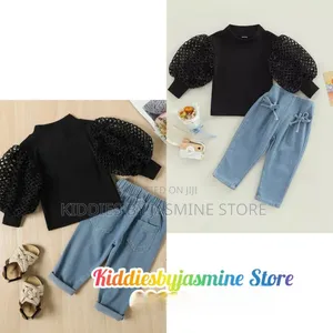 Baby Girl Jeans 2psc Set