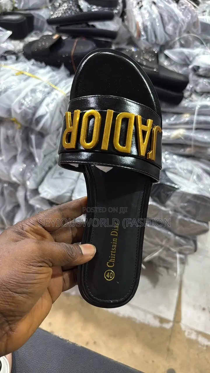 Dior Inspired Slipper
