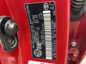 Toyota Corolla Base 4dr Sedan (1.8L 4cyl 5M) 2010 Red