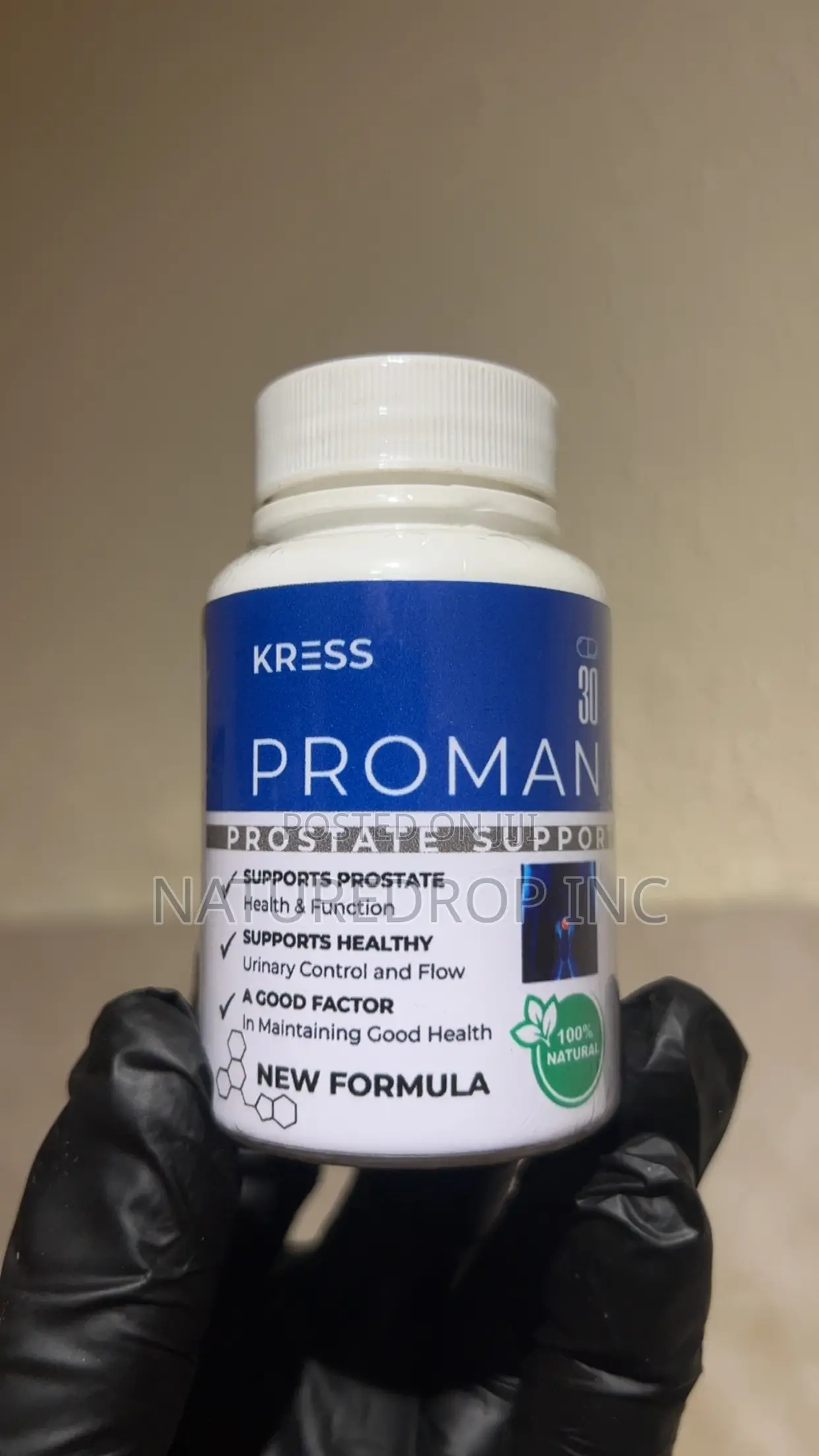 Proman Prostate Health Supplement by 30 Caps (Buy 2 Get 1 Free)