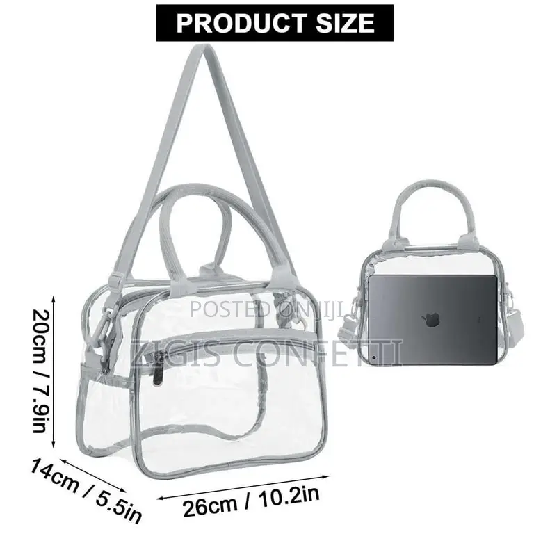 Deago Clear Tote Bag
