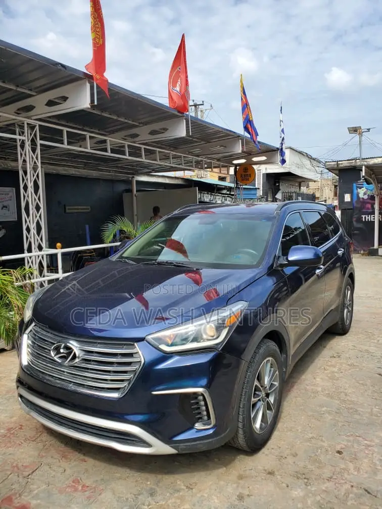 Hyundai Santa Fe 2016 Blue