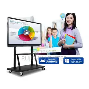 85 Inches Tocuhscreen Interactive Lcd With Camera For Meeting