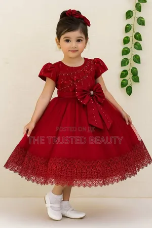 Beautiful Baby Girl Red Dress – Quality, Affordable Fast Delivery