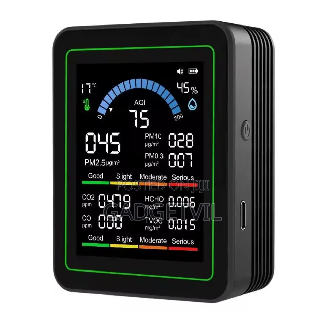 10 In 1 Air Quality Detector