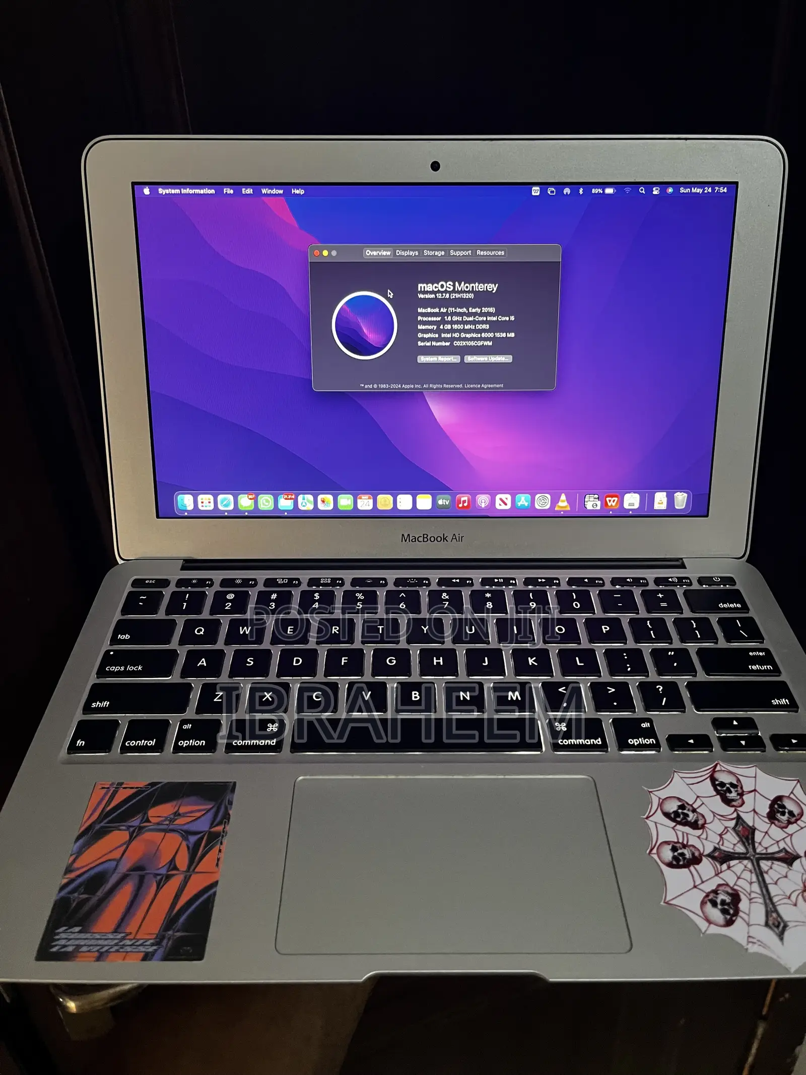 Laptop Apple MacBook 2015 4GB Intel Core i5 SSD 128GB